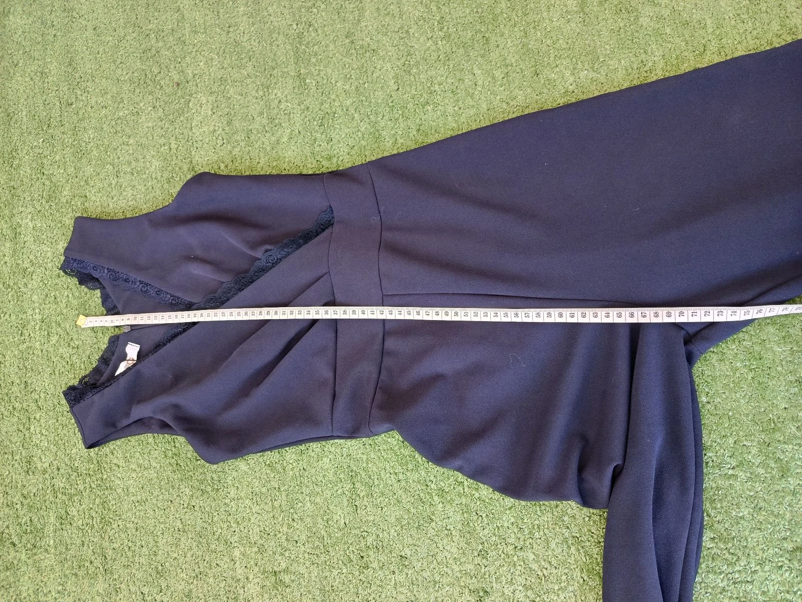 Combinado sin mangas azul marino detalles de telle WalG nuevo – photo 7